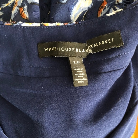 WHBM Breezy Floral Dress w/Tassels - Picture 5 of 5